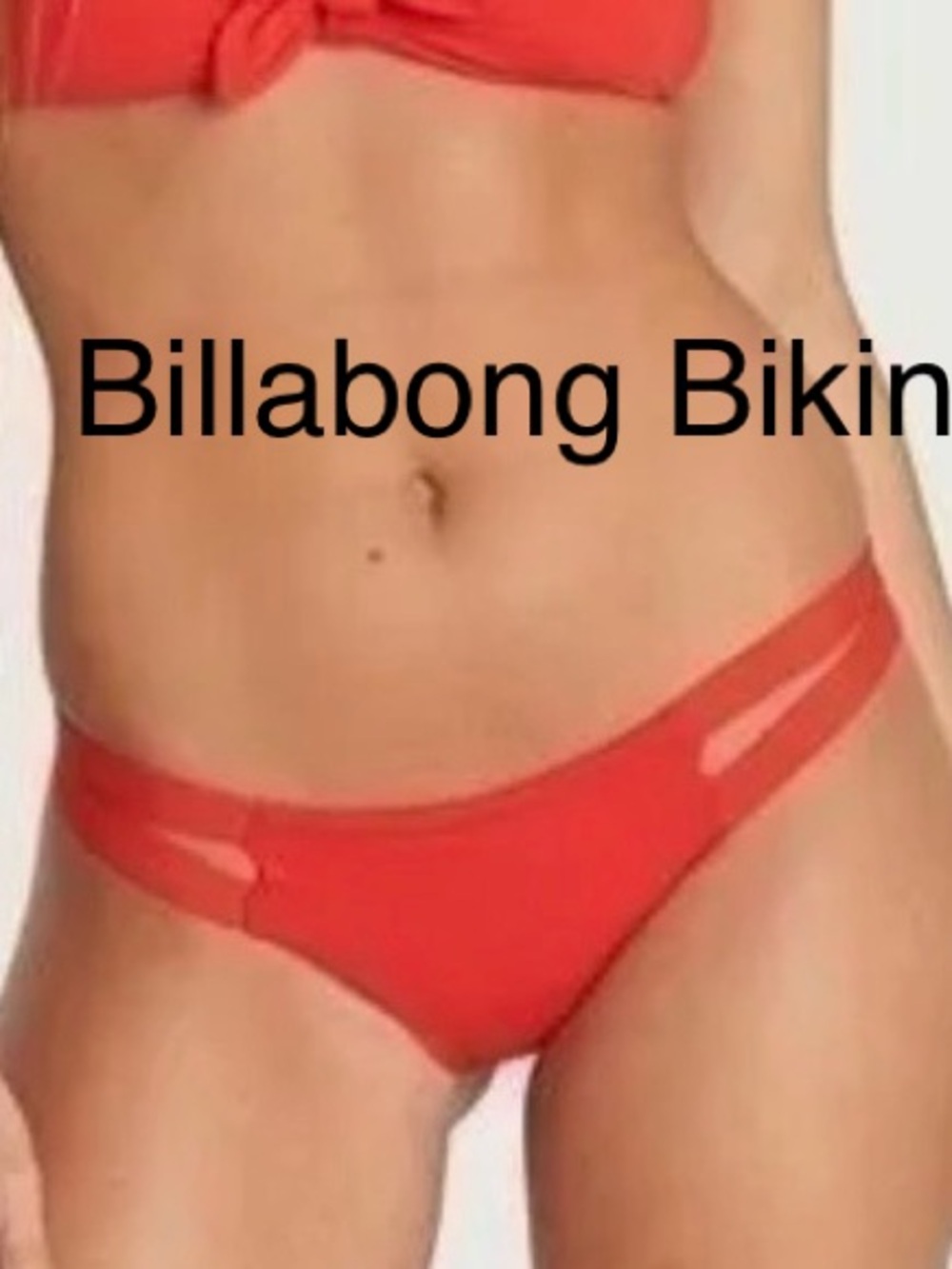 Billabong | Coral Red Bikini - Size Medium